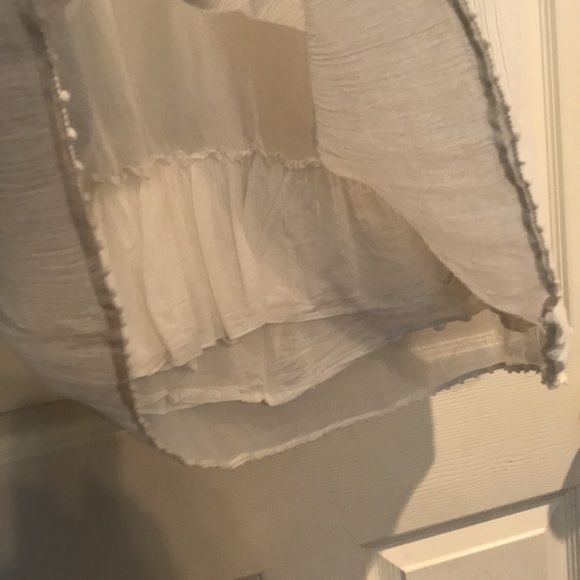 Anthropologie Maeve Ivory Halter Dress. Size 8 - Picture 3 of 9